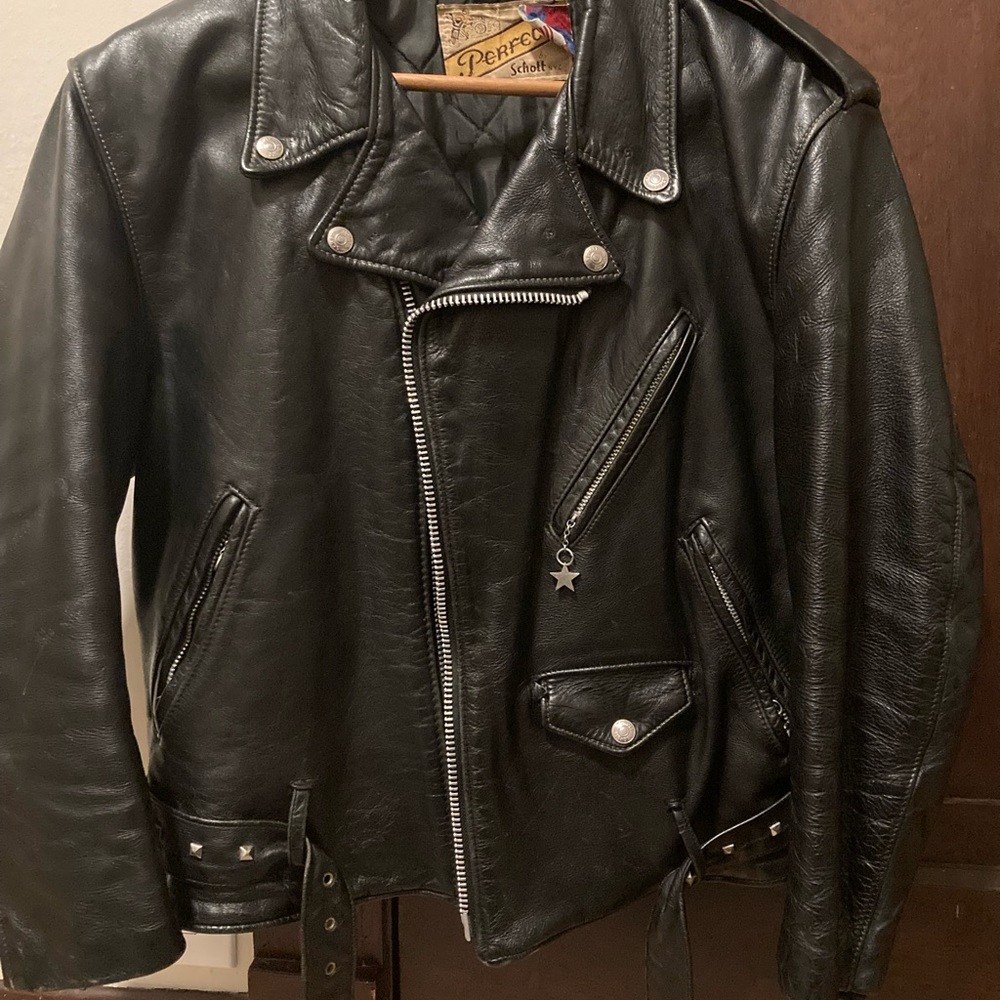 Schott Perfecto 1980’s Leather Coat